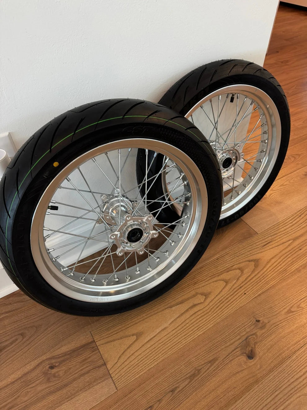 Chrome Ultra Bee Supermoto Wheelset